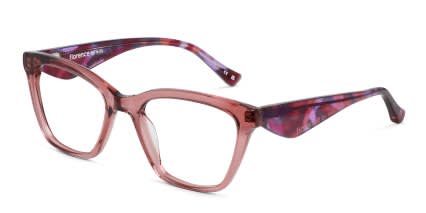 Florence by Mills 1038 Purple, Clear glasses - Purple / Clear - Angle View