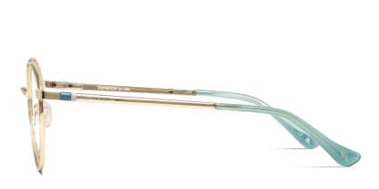 Florence by Mills 3010 Gold glasses - Gold - Side View