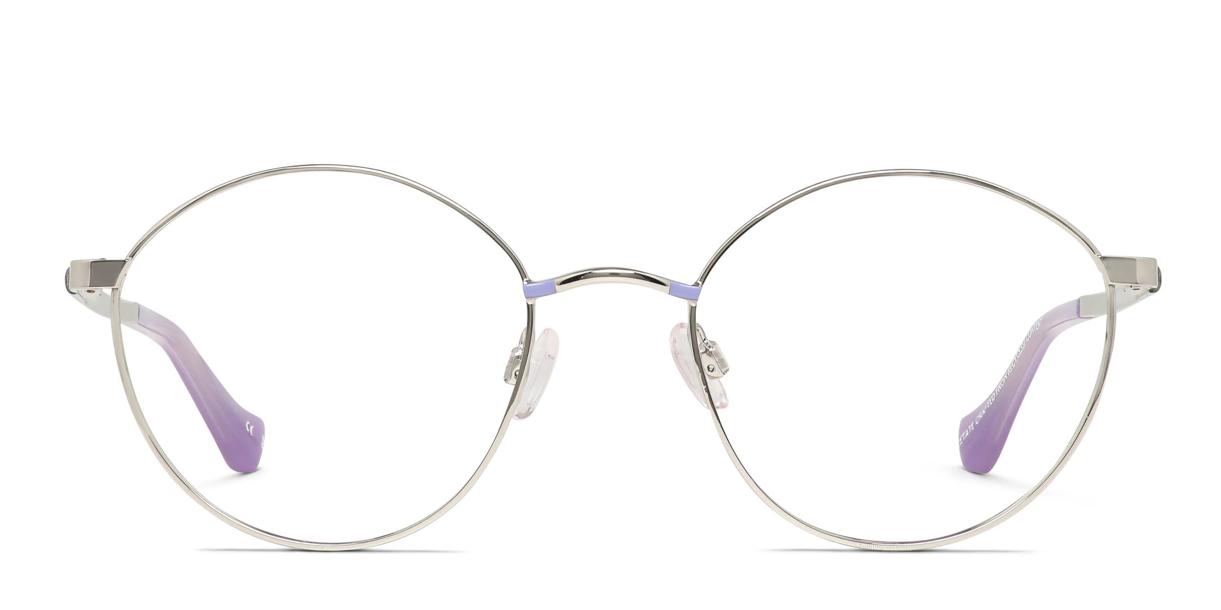 Florence by Mills 3010 Silver, Purple glasses - Silver / Purple - Frontal View