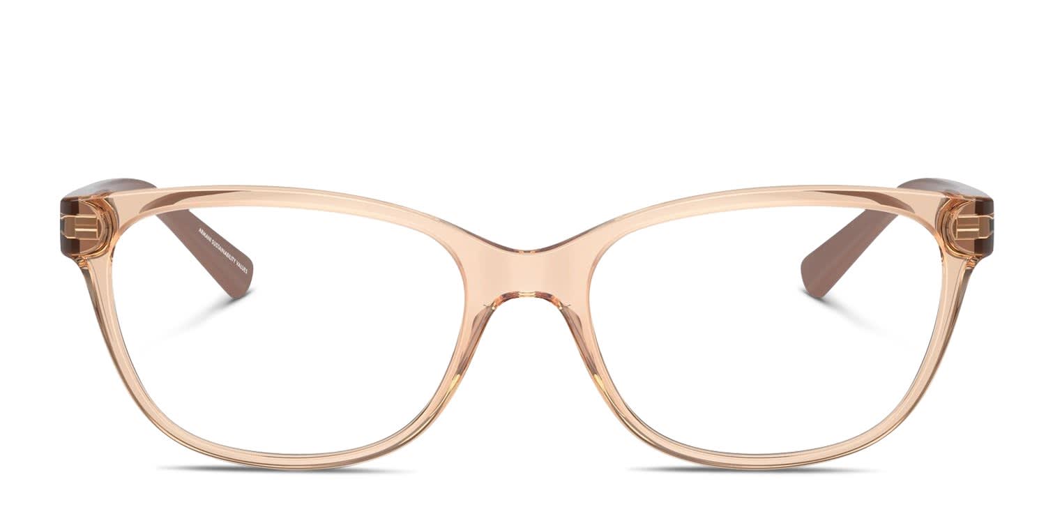 Armani Exchange AX3037 Beige glasses - Beige - Frontal View