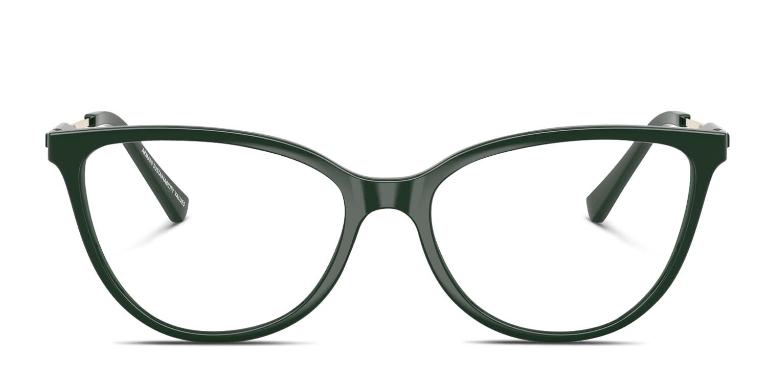 Armani Exchange AX3128 Green glasses - Green - Frontal View
