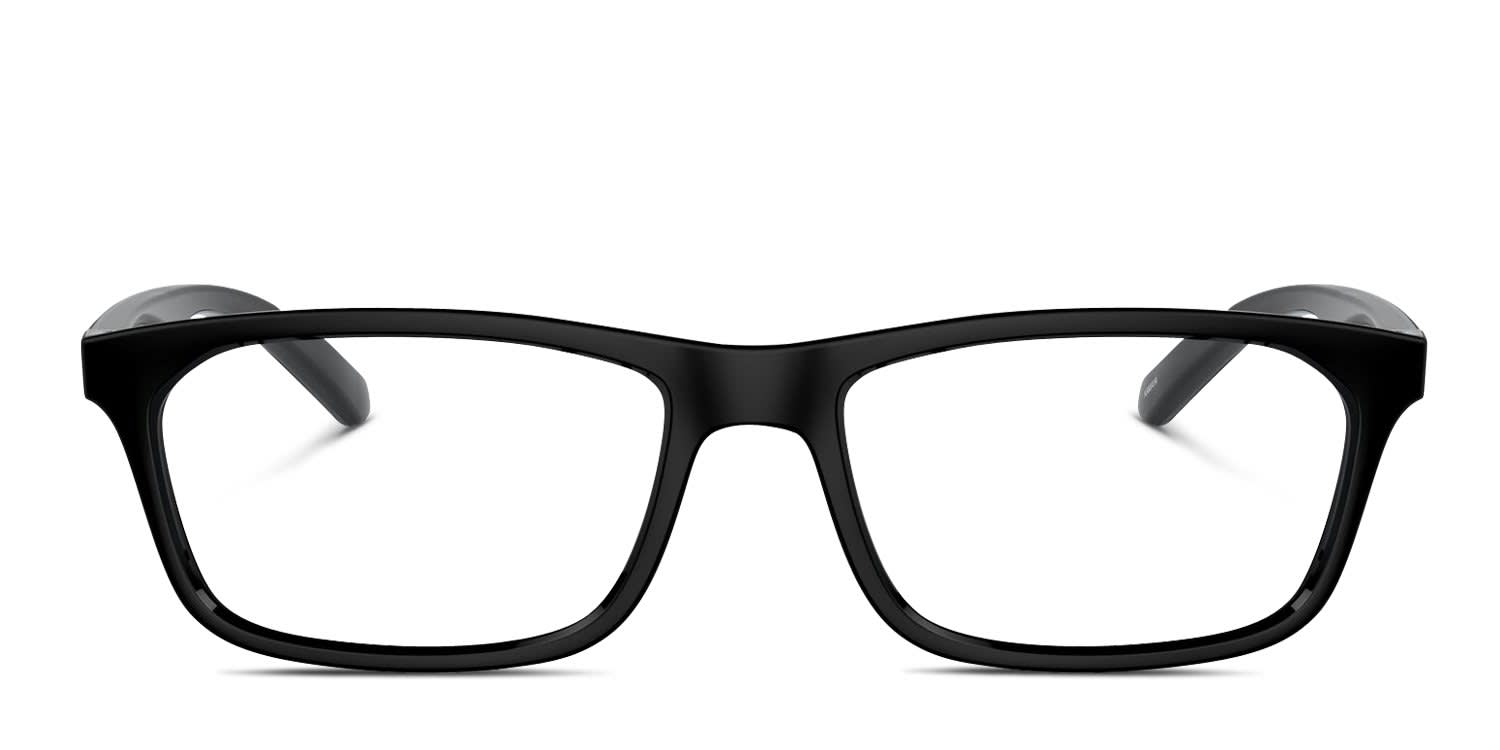 Arnette AN7179 Leonardo Black Eyeglasses | Includes FREE Rx Lenses