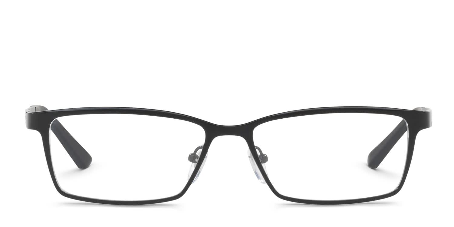 Burberry BE1292TD Black glasses - Black - Frontal View