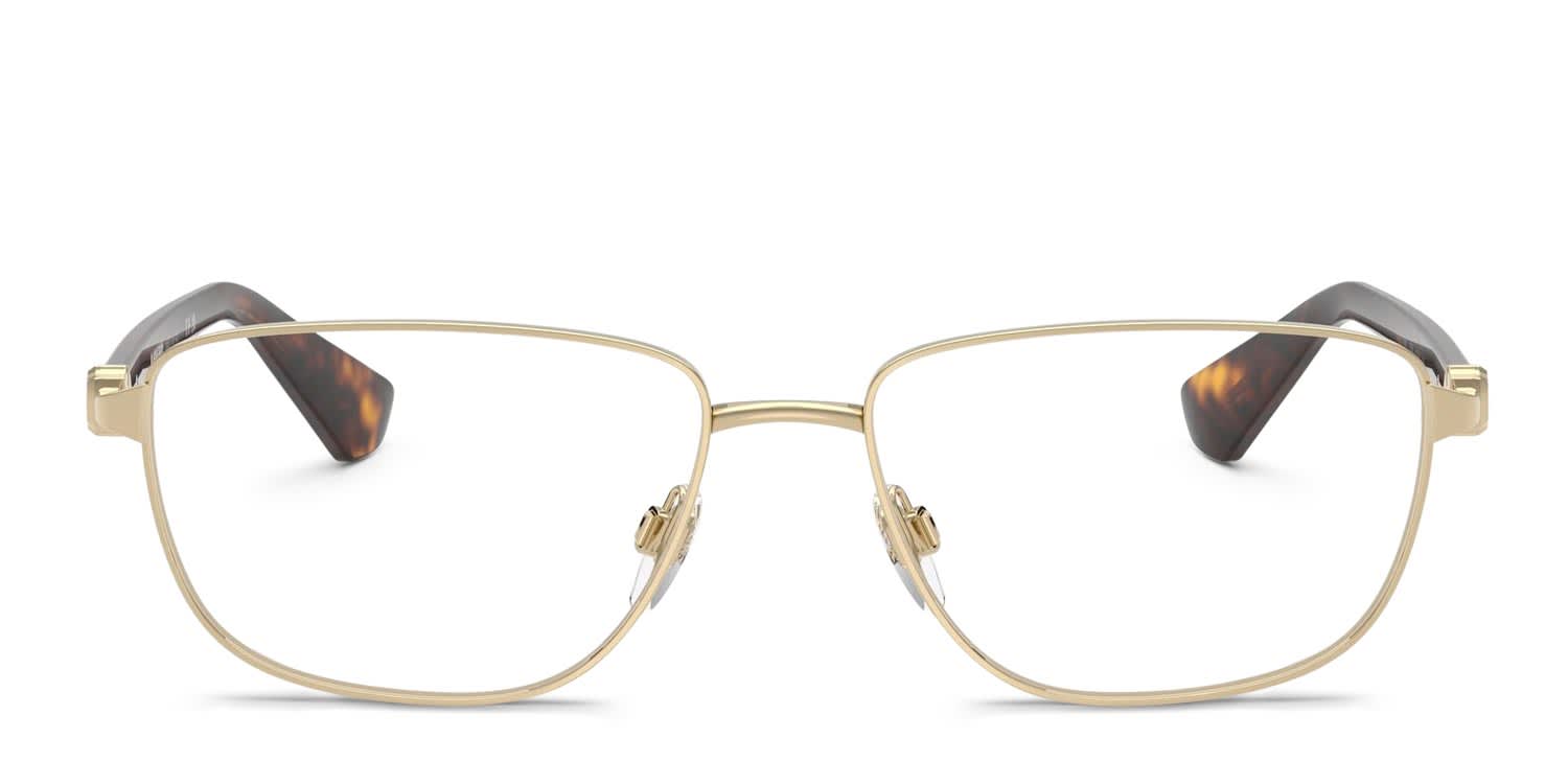 Burberry BE1393 Gold glasses - Gold - Frontal View
