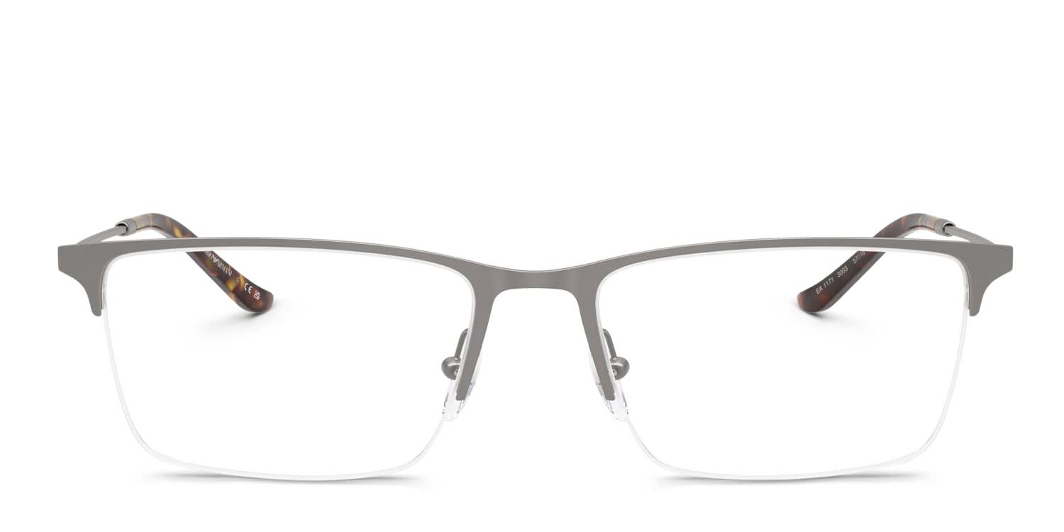 Emporio Armani EA1171 Gunmetal glasses - Gunmetal - Frontal View