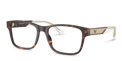Emporio Armani EA3239 Tortoise glasses - Tortoise - Angle View