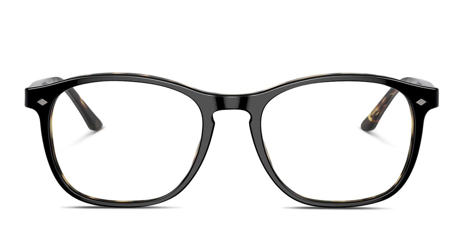 Giorgio Armani AR7003 Black, Tortoise glasses - Black / Tortoise - Frontal View