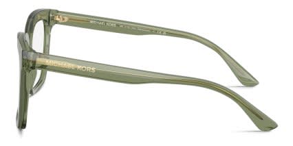 Michael Kors MK4143 San Sebastian Green glasses - Green - Side View