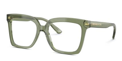 Michael Kors MK4143 San Sebastian Green glasses - Green - Angle View