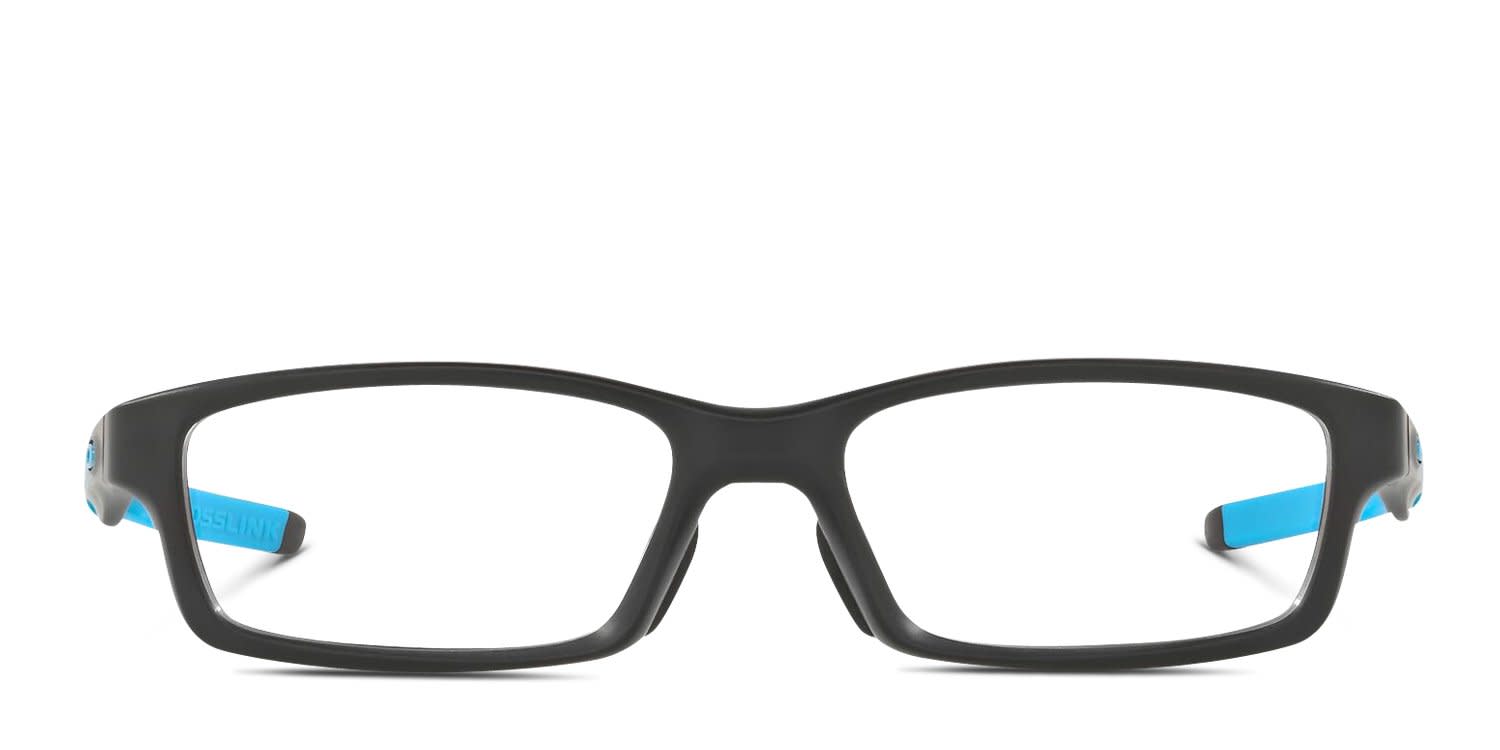 The Oakley OX8118 Crosslink (A) in black is a fashionable frame