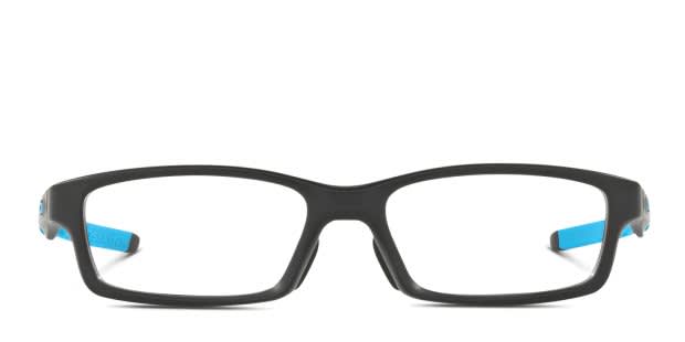 The Oakley OX8118 Crosslink (A) in black is a fashionable frame