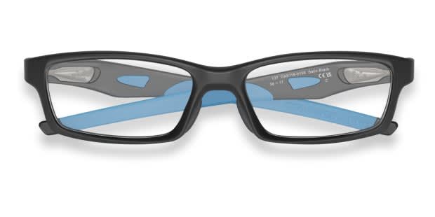 The Oakley OX8118 Crosslink (A) in black is a fashionable frame