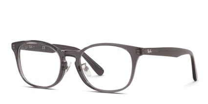 Ray-Ban RX5386D Gray glasses - Gray - Angle View