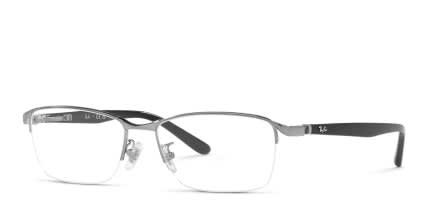 Ray-Ban RX6501D Gunmetal glasses - Gunmetal - Angle View