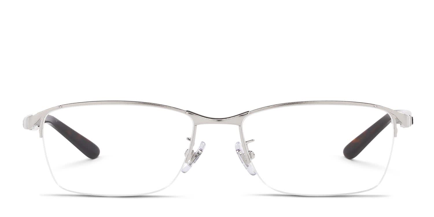 Ray-Ban RX6501D Silver glasses - Silver - Frontal View