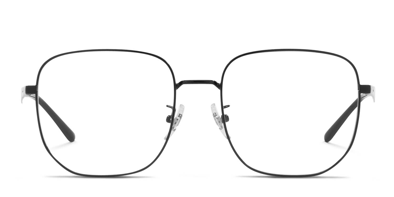 Ray-Ban RX6503D Black glasses - Black - Frontal View