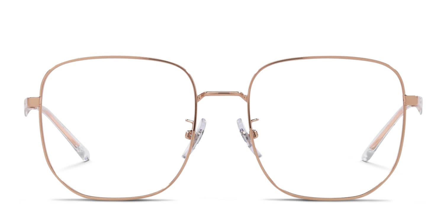 Ray-Ban RX6503D Rose Gold glasses - Rose Gold - Frontal View