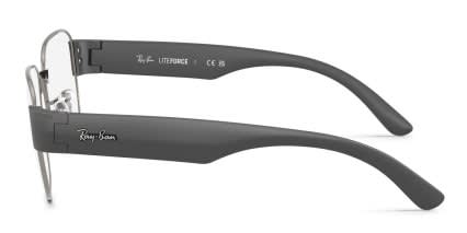 Ray-Ban RX6532 Gunmetal glasses - Gunmetal - Side View