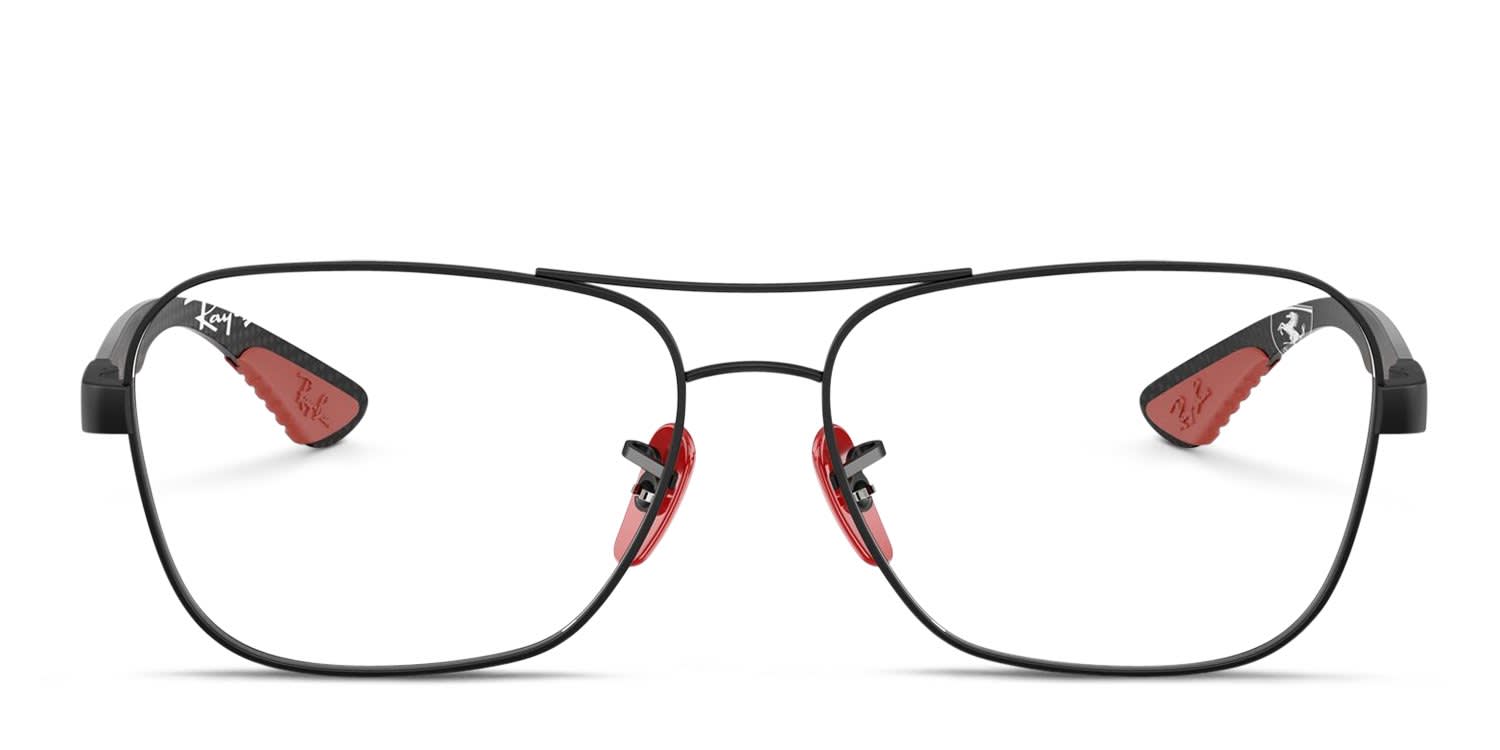 Ray-Ban RX8436M Black glasses - Black - Frontal View