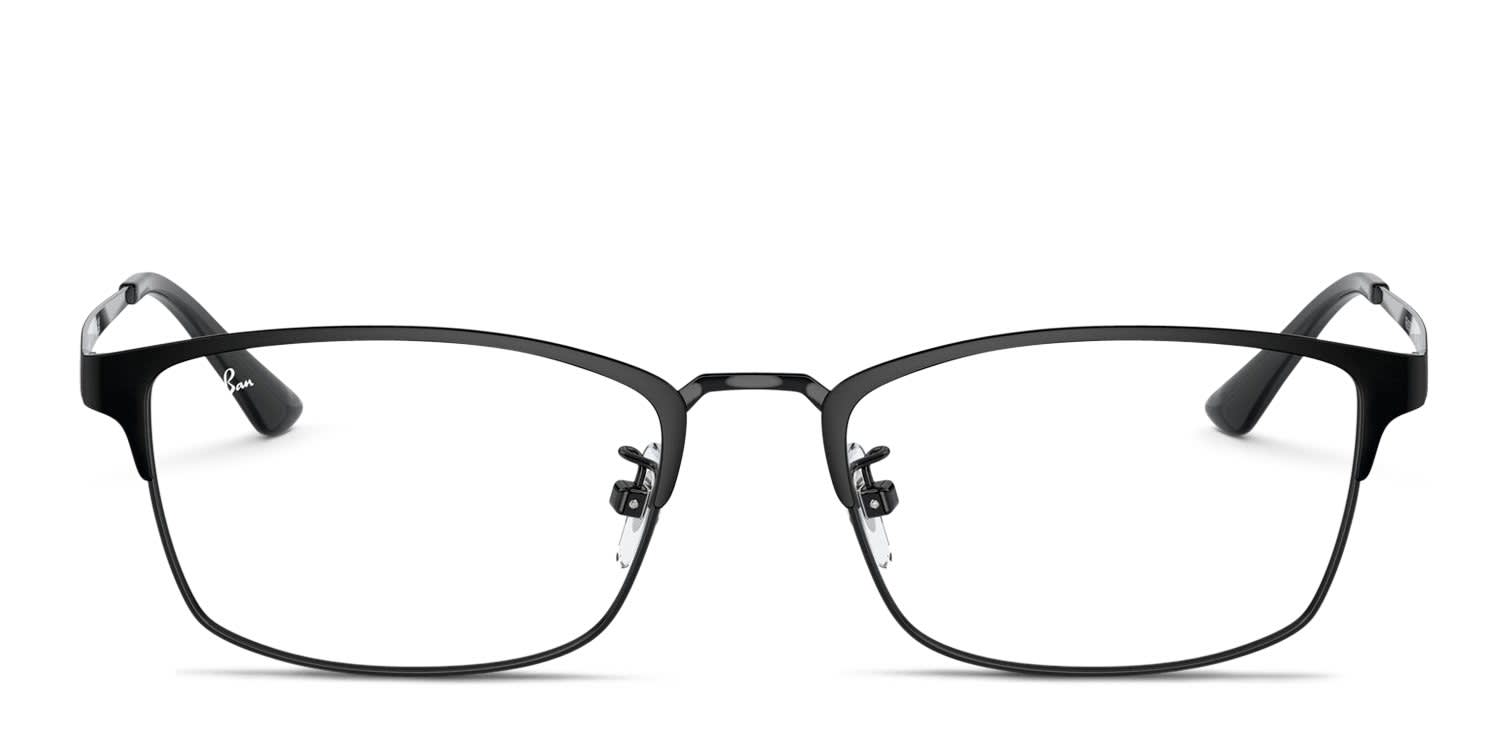 Ray-Ban RX8772D Black glasses - Black - Frontal View