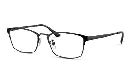 Ray-Ban RX8772D Black glasses - Black - Angle View