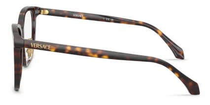 Versace VE3378D Tortoise glasses - Tortoise - Side View