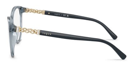 Vogue VO5631B Blue glasses - Blue - Side View