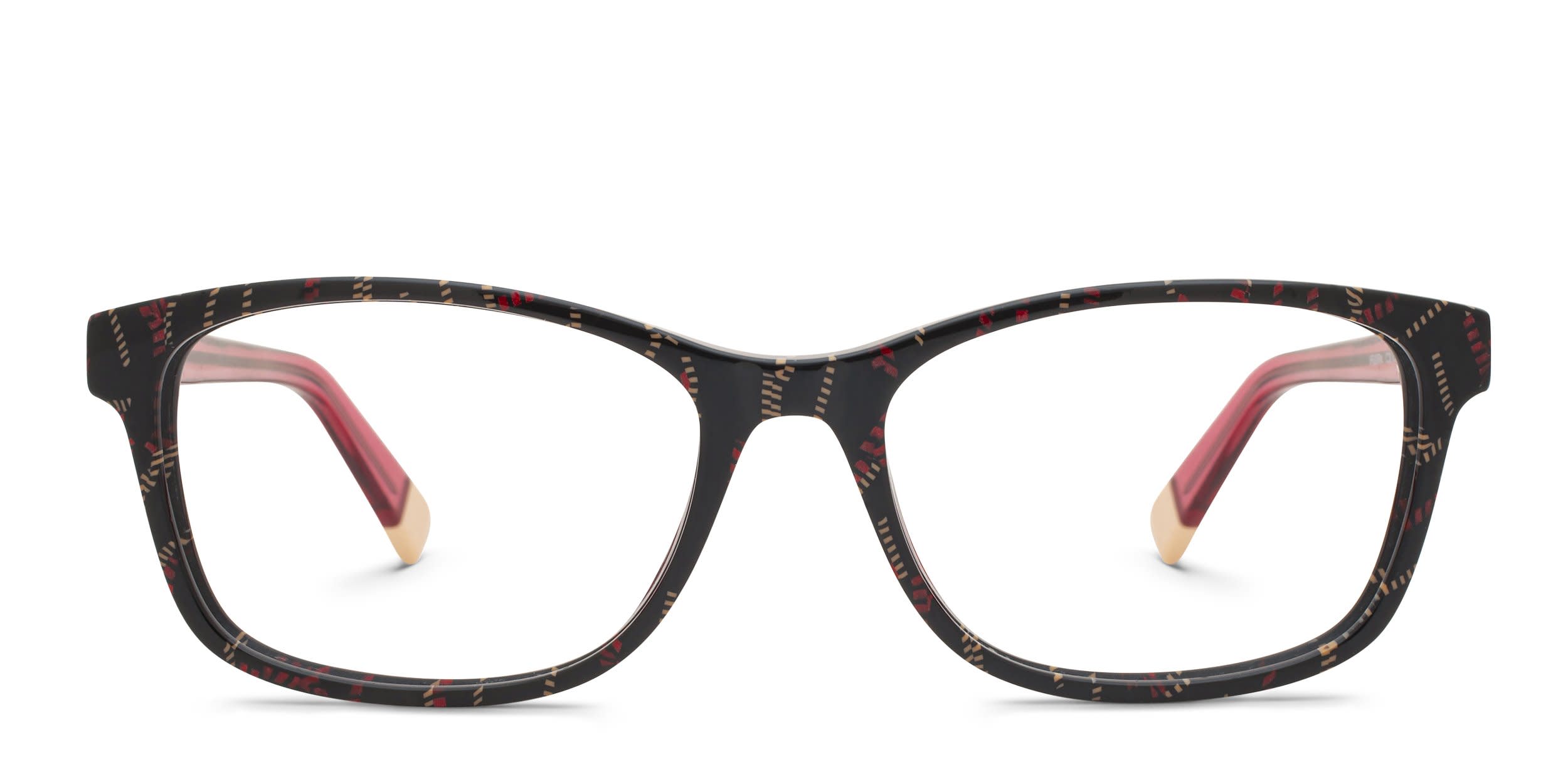 Furla VFU076 Black, Tortoise glasses - Black / Tortoise - Frontal View
