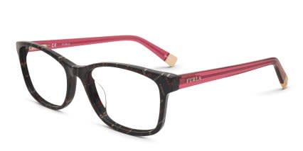 Furla VFU076 Black, Tortoise glasses - Black / Tortoise - Angle View