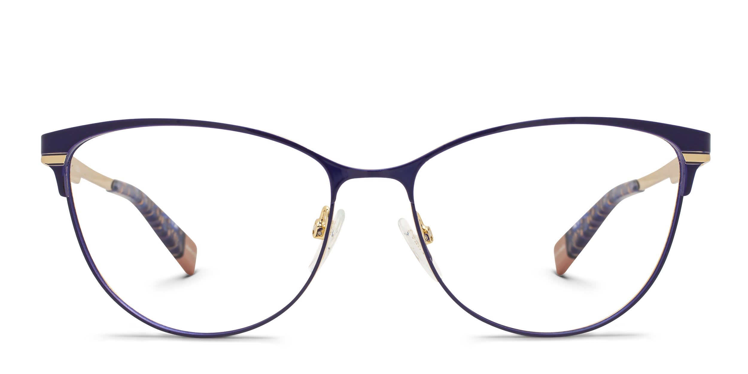 Furla VFU127 Blue, Gold glasses - Blue / Gold - Frontal View