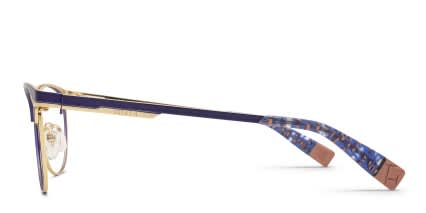 Furla VFU127 Blue, Gold glasses - Blue / Gold - Side View