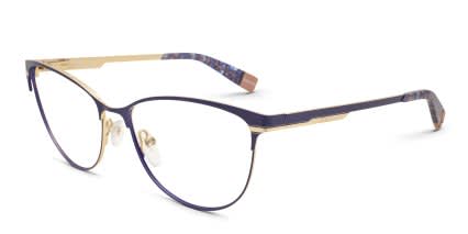 Furla VFU127 Blue, Gold glasses - Blue / Gold - Angle View