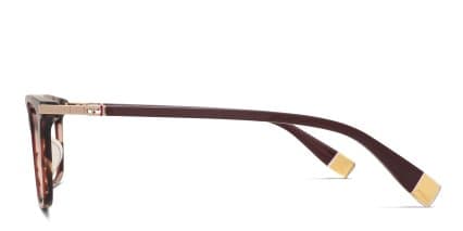 Furla VFU590 Tortoise, Pink glasses - Tortoise / Pink - Side View
