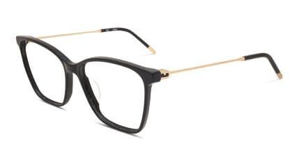 Furla VFU635 Shiny Black glasses - Shiny Black - Angle View