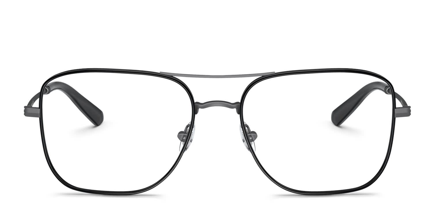 Brooks Brothers BB1114J Gunmetal glasses - Gunmetal - Frontal View