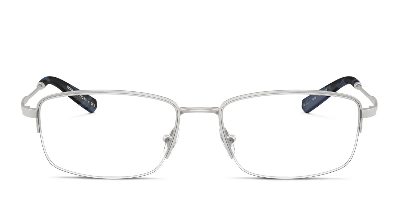 Brooks Brothers BB1117 Silver glasses - Silver - Frontal View