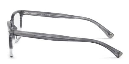 Brooks Brothers BB2064U Gray, Brown glasses - Gray / Brown - Side View