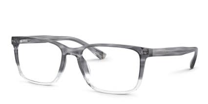 Brooks Brothers BB2064U Gray, Brown glasses - Gray / Brown - Angle View