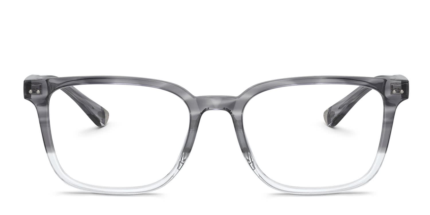 Adidas OR5076 Gray, Clear Prescription Eyeglasses