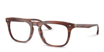 Brooks Brothers BB2067U Brown glasses - Brown - Angle View