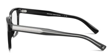 Brooks Brothers BB2072U Black glasses - Black - Side View