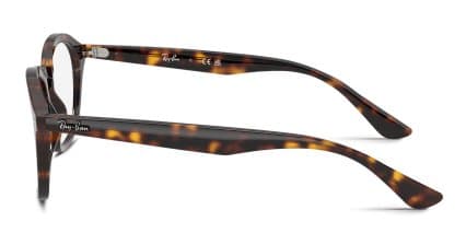 Ray-Ban RX5451F Tortoise glasses - Tortoise - Side View