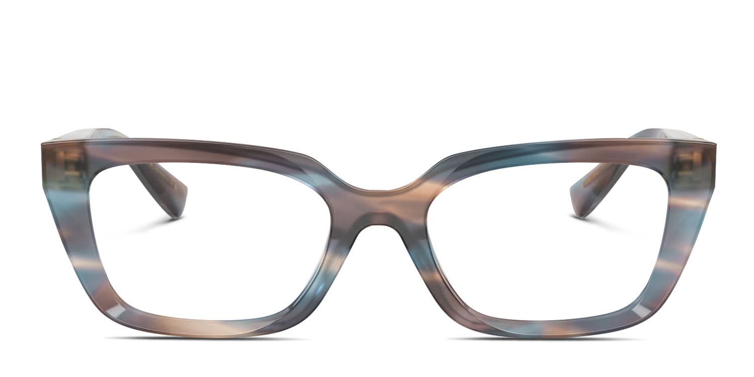 Dolce & Gabbana DG3436 Blue glasses - Blue - Frontal View