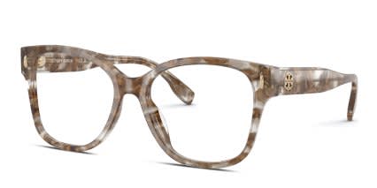 Tory Burch TY2163U Clear, Brown, Tortoise glasses - Clear / Brown / Tortoise - Angle View