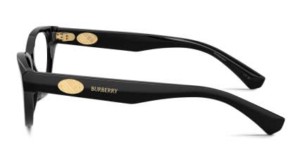 Burberry BE2467 Black glasses - Black - Side View