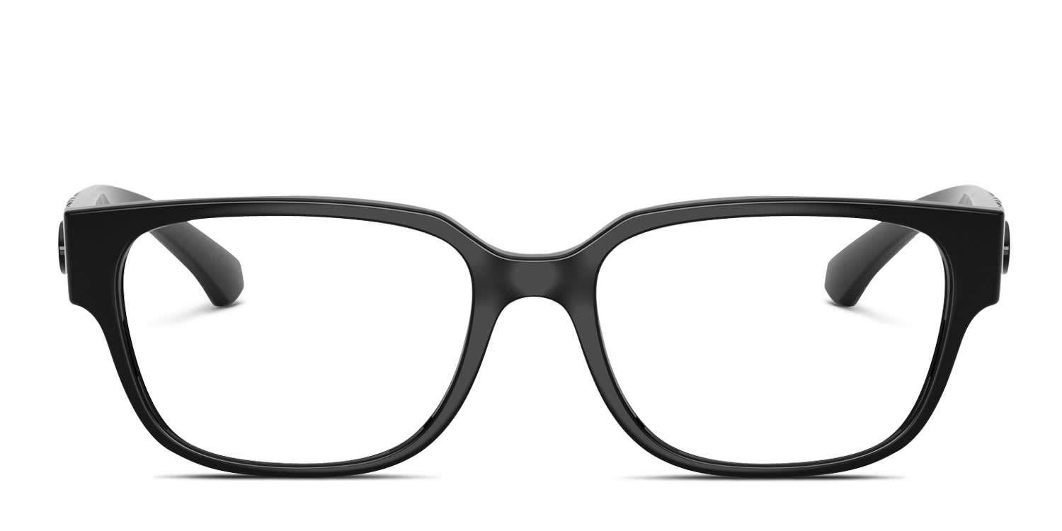 Burberry BE2475D Black glasses - Black - Frontal View
