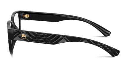 Burberry BE2475D Black glasses - Black - Side View