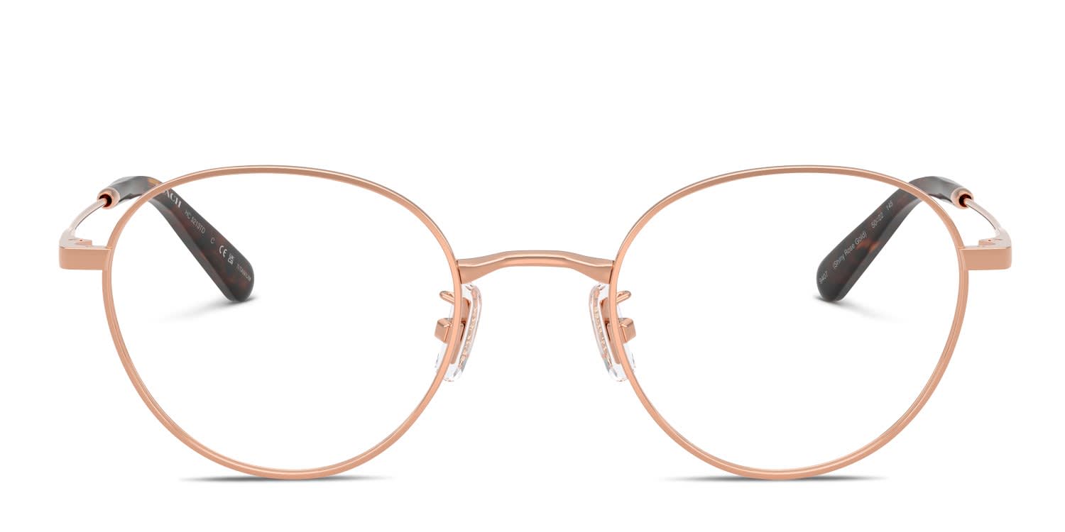 Coach HC5213TD Pink, Gold glasses - Pink / Gold - Frontal View