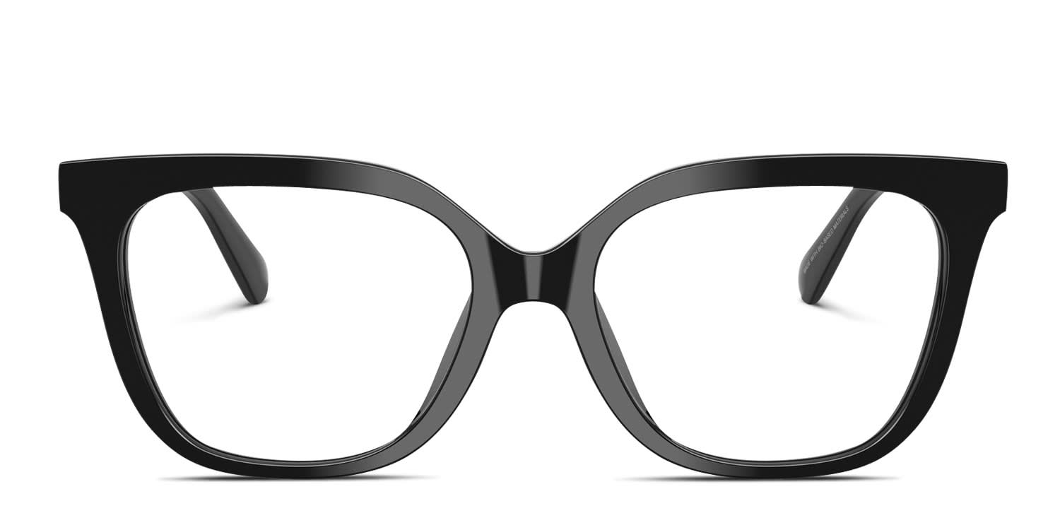 Coach HC6302U Black glasses - Black - Frontal View