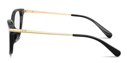 Coach HC6303U Black glasses - Black - Side View